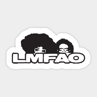 LMFAO logo Sticker